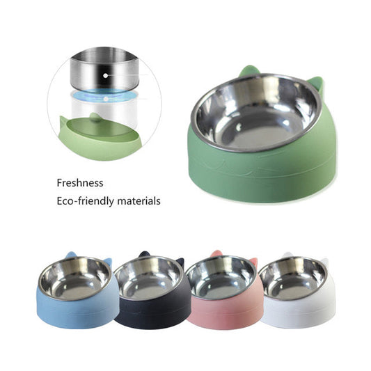 Gamelle Pastel pour Chat – Design Élégant & Matériaux Sûrs