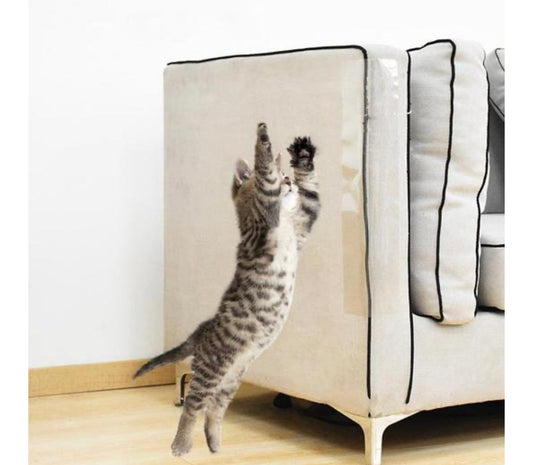 Protège-Meubles Anti-Griffures pour Chat – Stickers Transparents