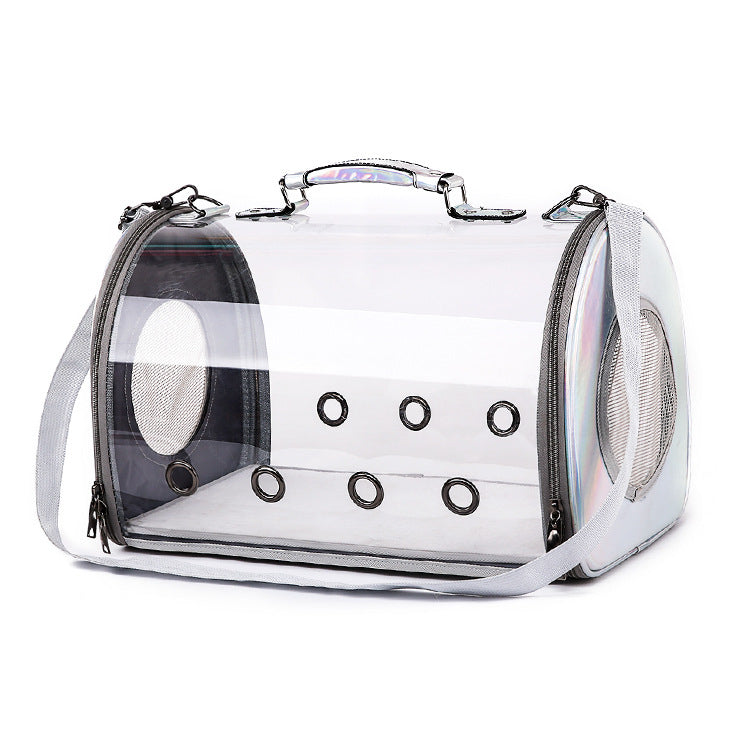 Sac de Transport Transparent pour Chat – "Catpack" Design